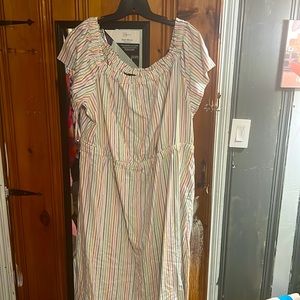 Off the shoulder spring dress. Only warn twice.